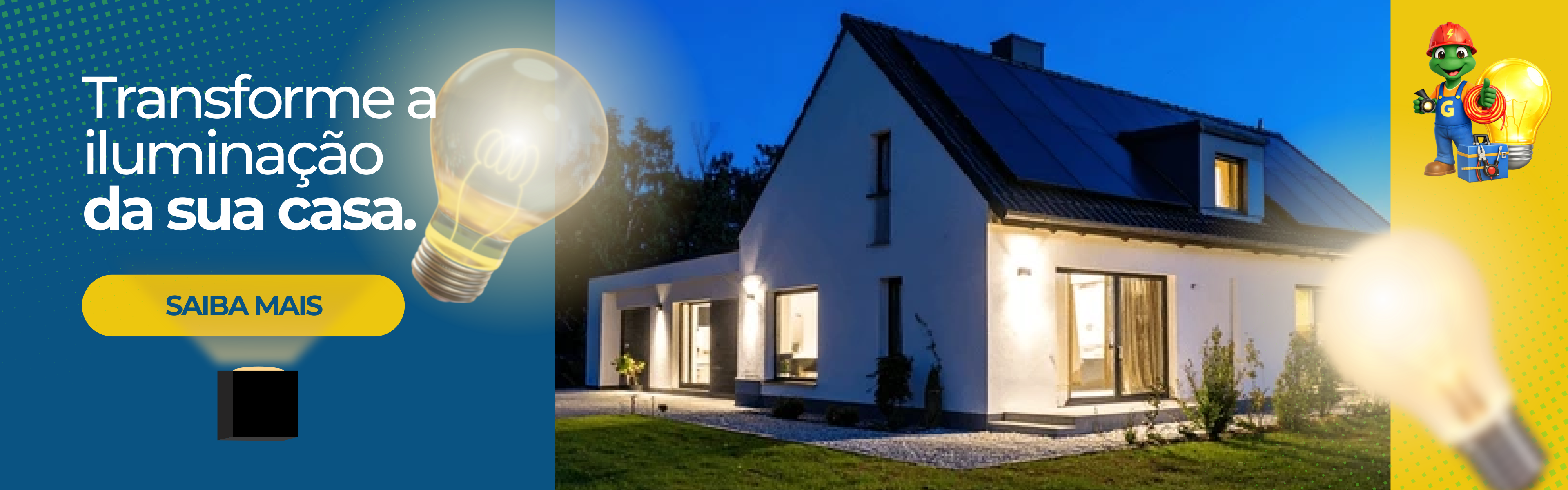 Transforme a ilumina&ccedil;&atilde;o da sua casa